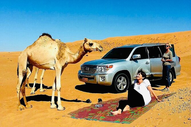 2 days and 1 night Private Tour in Wadi Shab to Wahiba Sands Desert - Wadi Shab, four hours of rock, palms, and clear pools