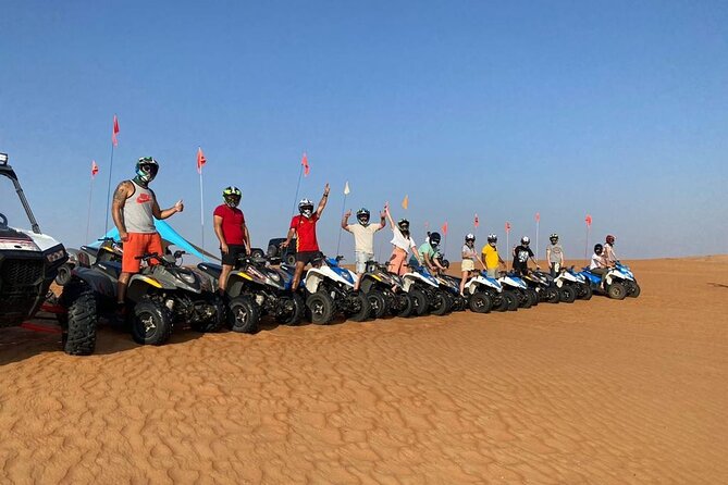7-8 Hours Private Desert Adventure Trip with Activities - Quad biking across the sand
