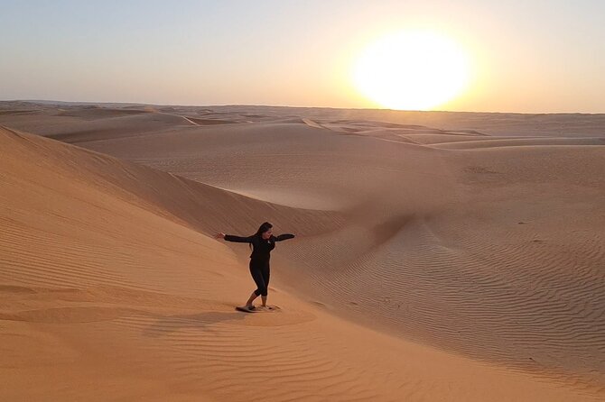 7-8 Hours Private Desert Adventure Trip with Activities - Dune bashing with a controlled edge