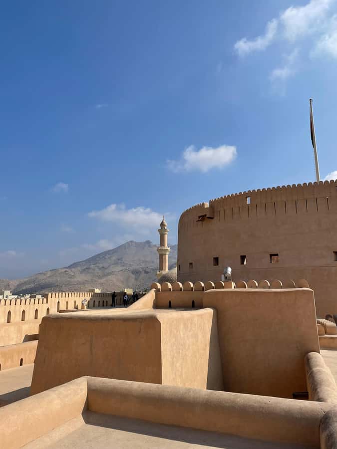 AMOUAGE: Full Day Private Trip to Nizwa and Al Jabal Akhdar - Nizwa Fortress and the Story Behind Its Walls