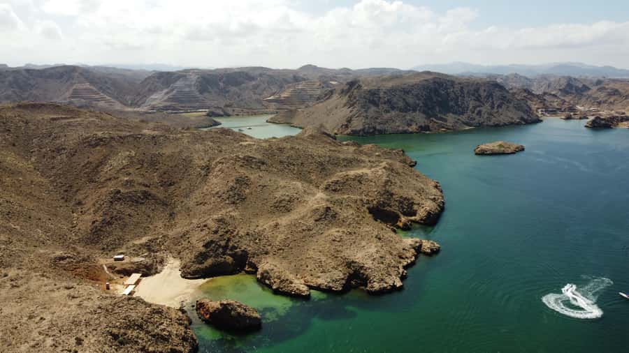 Bandar Al Khayran Jorney: Group Tour with Snorkeling - The speedboat ride to Bandar Al Khayran