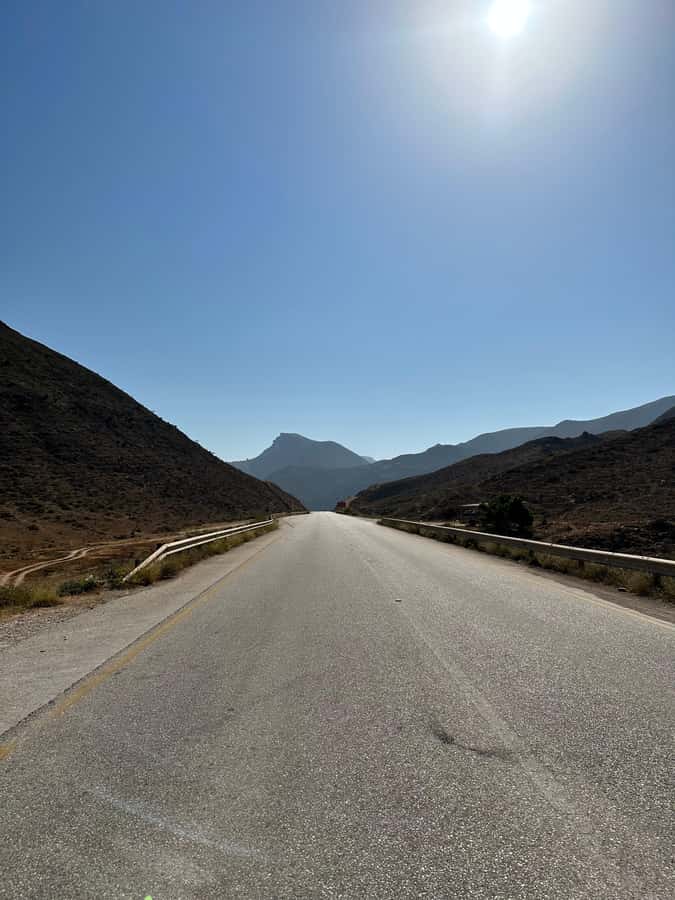 Caribian Orient (Swiming at Fazayeh Beach ) - The 800-meter zigzag road into the Qamar mountains