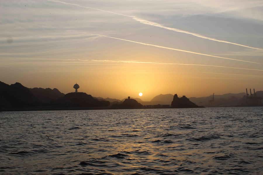 Coastal & Sunset Cruise in Muscat - Al Bustan and Muscat Bay from Offshore