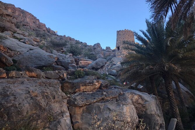 Day Trip to Jabal Shams (Grand Canyon of Oman) Wadi Nakhar, Misfat Al Abriyeen - Wadi Ghul, an abandoned village of solid stone