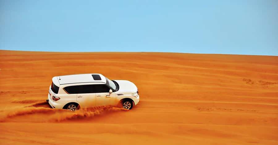 Desert Safari - Private 4WD car - A private car, but not necessarily a private evening