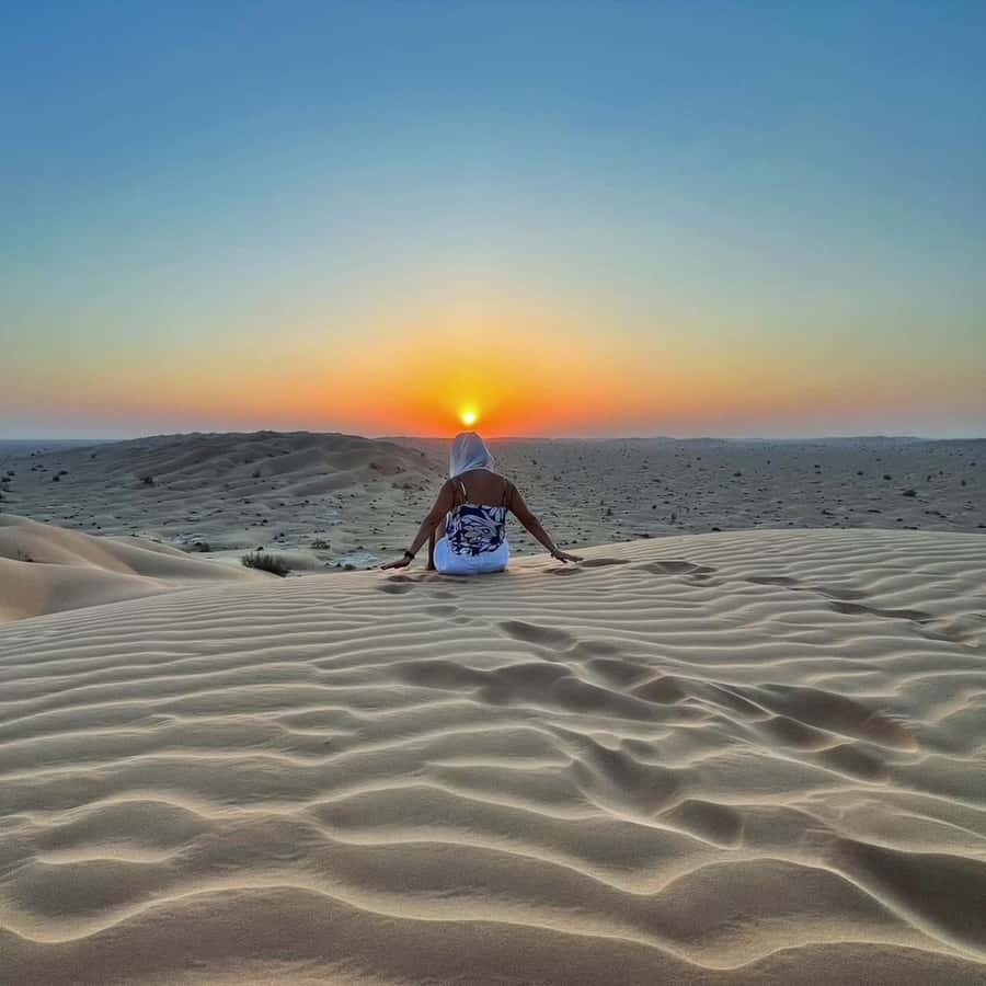Desert Safari, Sunset & Sand Bashing (Rub Al Khali Desert) - Ubar, the city swallowed by sand
