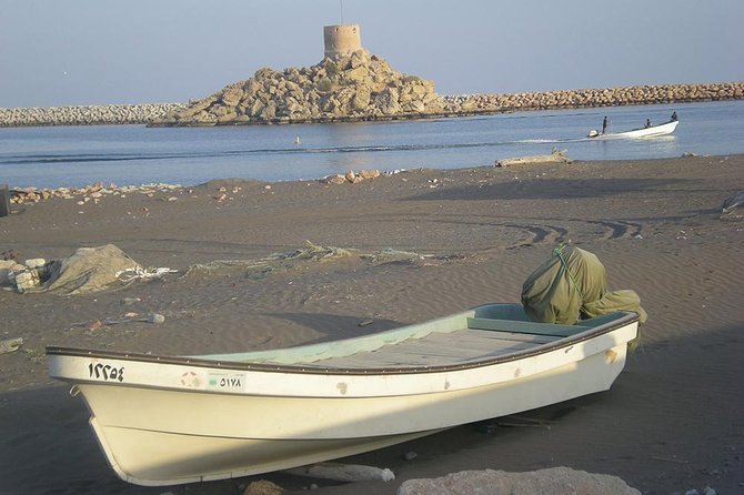 Discover the South and Wadi Shab from Muscat - The boat crossing and practical flow at the wadi