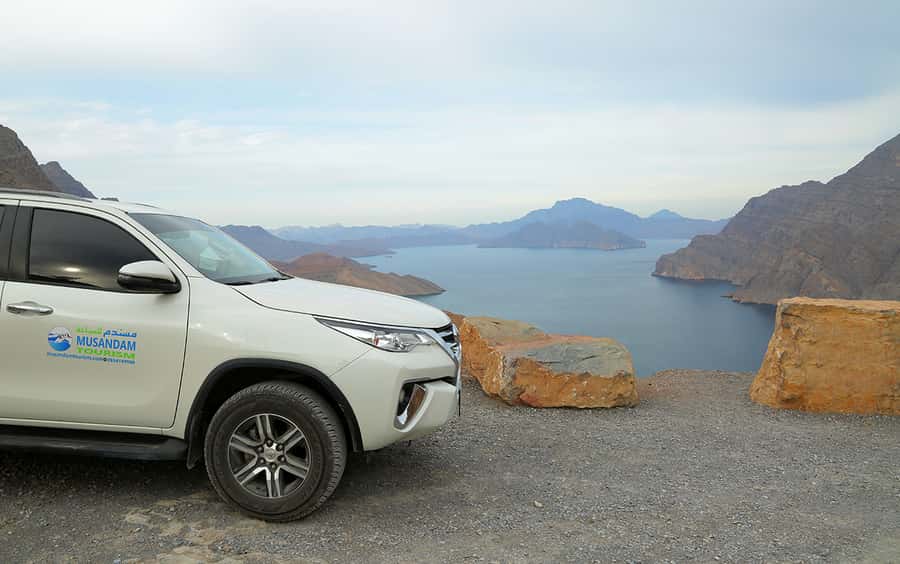From Dubai: Musandam Khasab Tour with Boat Trip and Safari - Lunch After the Water Stop