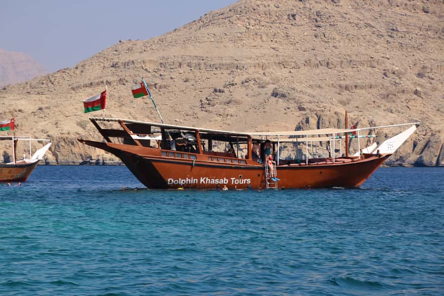 From Khasab: Fjords of Musandam Dhow Cruise & Buffet Lunch - Starting from Khasab port or airport