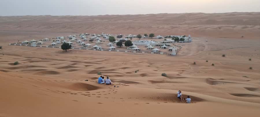 From Muscat: Desert Overnight and Wadi Bani Khalid - Private or group: which option fits you?