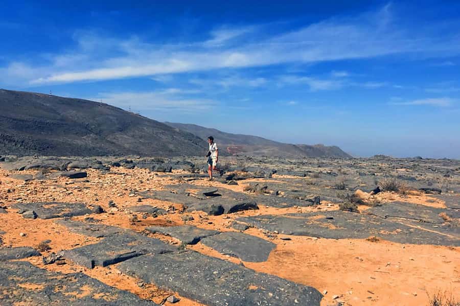 From Ras Al Khaima : Dolphin Watching and Jabal Harim Safari - Khor Sham by traditional Omani dhow