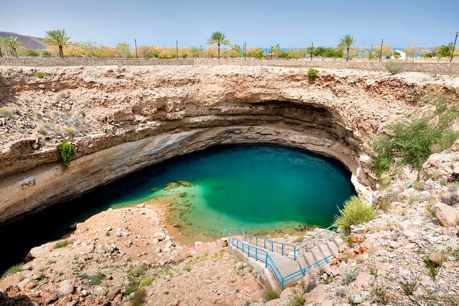 Full Day Tour in Wadi Shab - Stop three: Bimmah Sinkhole and fresh underground water