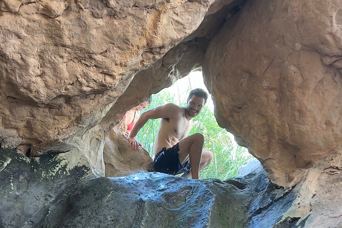 Full Day Wadi Shab And Bimah Sinkhole with Pick Up Included - Fins Beach brings the coast back into view