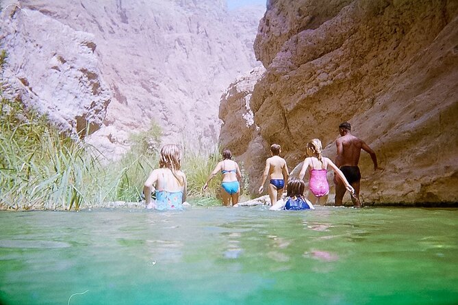 Full Day Wadi Shab And Bimah Sinkhole with Pick Up Included - Local lunch in Tiwi