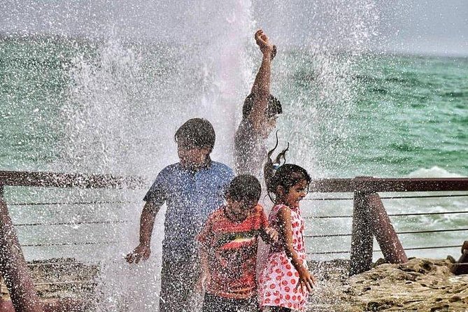 Full day west tour of Salalah - Al-Fezayeh Beach and its silver sand
