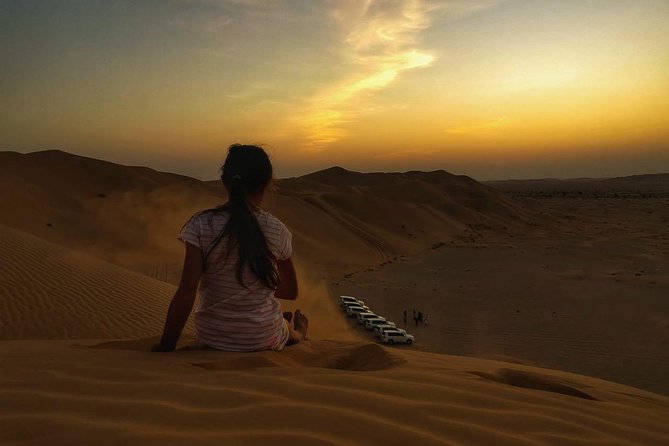 Golden Dunes Getaway: Overnight Safari in Salalah’s Empty Quarter - Golden-hour dune driving near Al-Khadaf