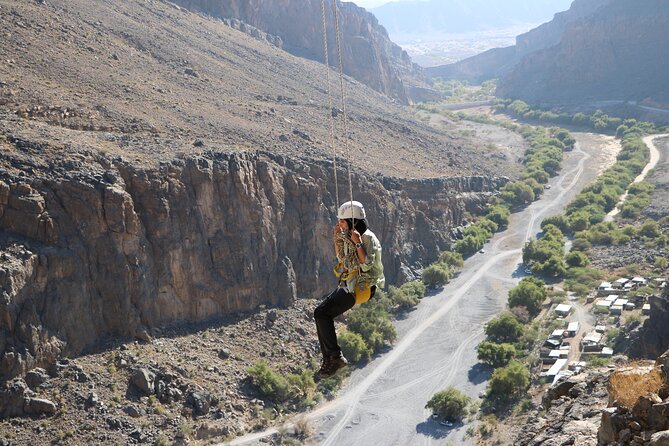 Half-Day Private Experience in Tanuf Arch - The longest swing in Oman