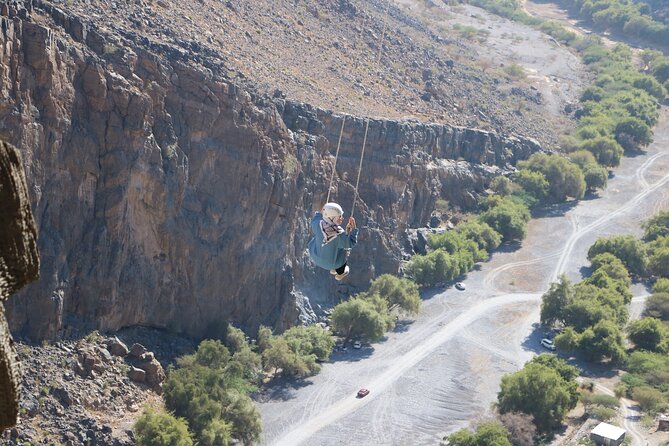 Half-Day Private Experience in Tanuf Arch - The 1.2-kilometer walk to the swing