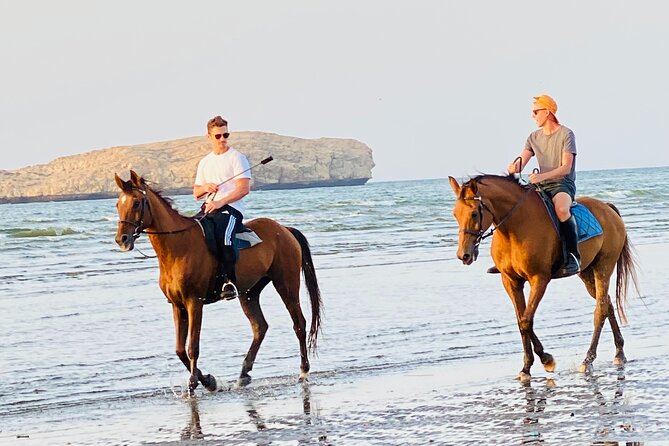 Horse Riding on the beach - What the one-hour ride is like