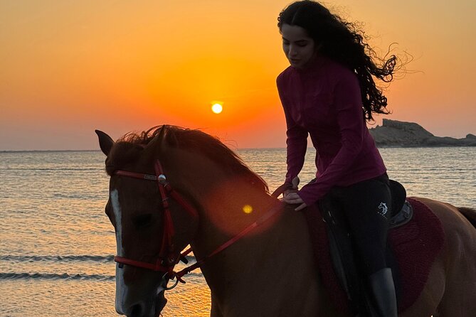 Horseback Riding Muscat Beach - Riding Al Sawadi Beach for one hour
