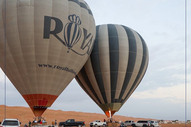 Hot Air Balloon Tour at Wahiba Sands - The flight over Sharqiya Sands