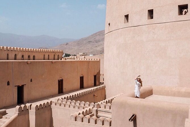 Jebel Akhdar - Muscat, Oman - Nizwa Fort and its great round tower