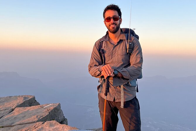 Jebel Shams summit W4 - From Muscat to Al Hamra, the road to Jebel Shams