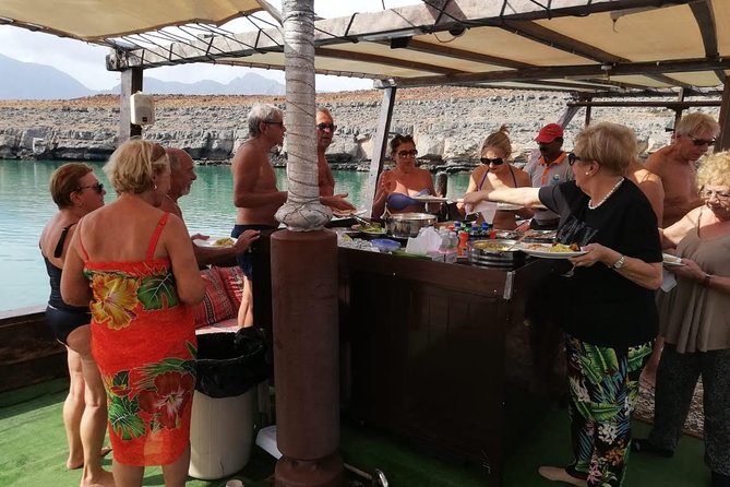 Khasab Dhow Cruise Full day, Buffet Lunch on Board, swimming - Two chances to swim and snorkel