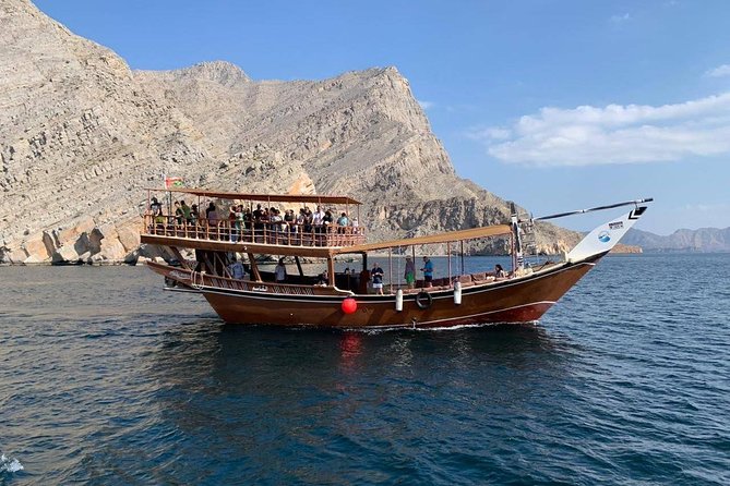 Khasab Dhow cruise-Half day with summing, dolphin watching - Key points at a glance