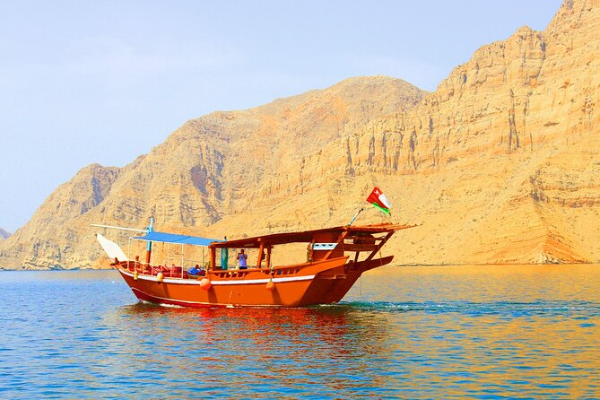 Khasab Full Day Dhow Cruise With Enjoying Snorkeling, Lunch & Dolphin Watching - Nadifi, Qanah, Maqlab, Sham, and Seebi by sea