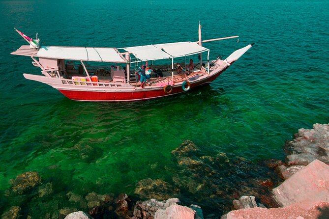 Khasab Full Day Dhow Cruise With Enjoying Snorkeling, Lunch & Dolphin Watching - Lunch, Arabic coffee, and the comforts aboard