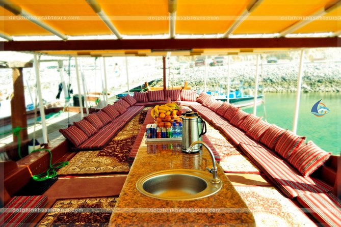 Khasab Musandam Full day dhow cruise - Khor Shem and the Musandam fjords