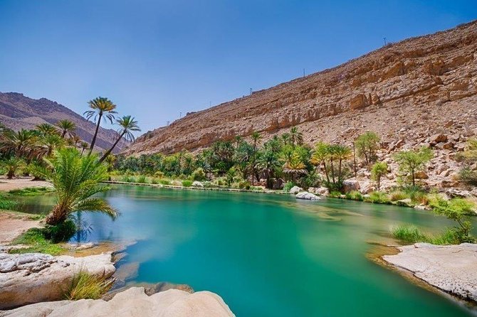 Mountain, Desert & Coastal Tour (03 Days / 02 Nights) - Wadi Bani Khalid and three hours beside the pools