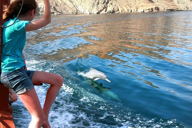 Musandam Khasab Full day dhow cruise with Lunch - Timing: a five-hour tour with a 4:00 p.m. return