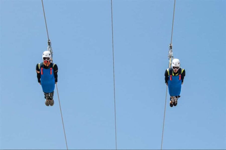 Musandam Zipline - Flying over Musandam’s rugged coast