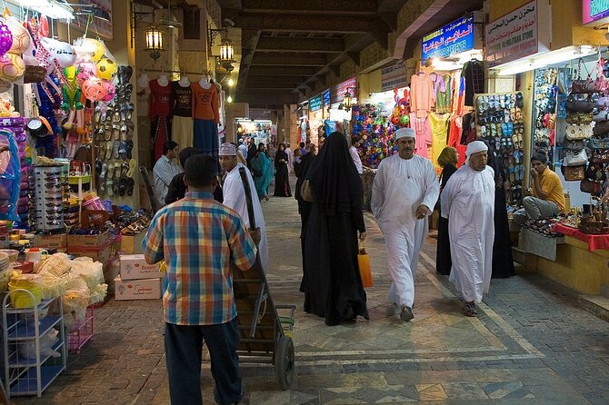 Muscat City Tour Half Day - One hour among the goods at Muttrah Souq
