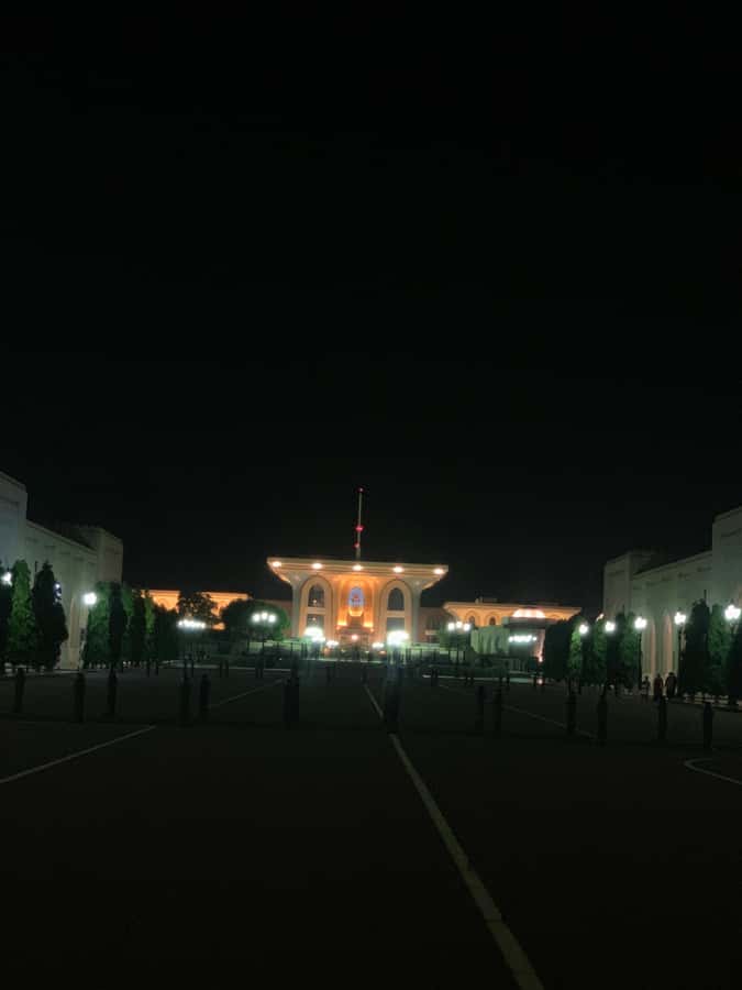 Muscat: Evening Group City Guided Tour with Free Dinner - Fort views around old Muscat