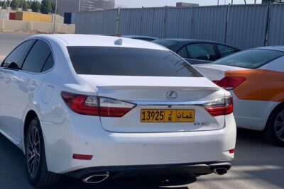 Luxury car with private driver