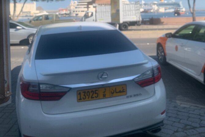 Muscat : Luxury car with private driver - Pickup, confirmation, and cancellation rules