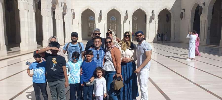 Muscat: Night Tour 4 Hours - Sultan Qaboos Grand Mosque: a 30-minute exterior stop