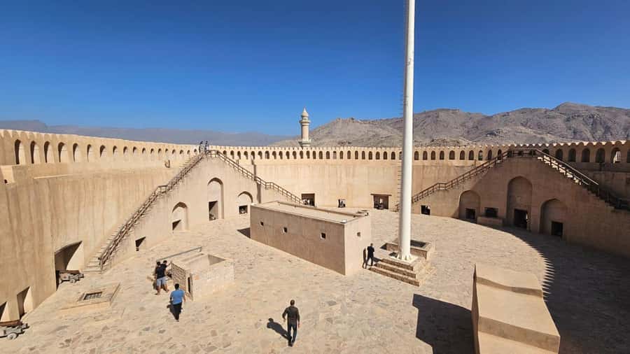Muscat: Nizwa, Birkat Al Mouz & Oman Across Ages Museum - Birkat Al Mouz and the three-channel falaj