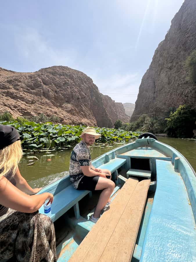 Muscat: Wadi Shab & Bimmah Sinkhole Tour with Pickup & Lunch - Bimmah Sinkhole after Wadi Shab