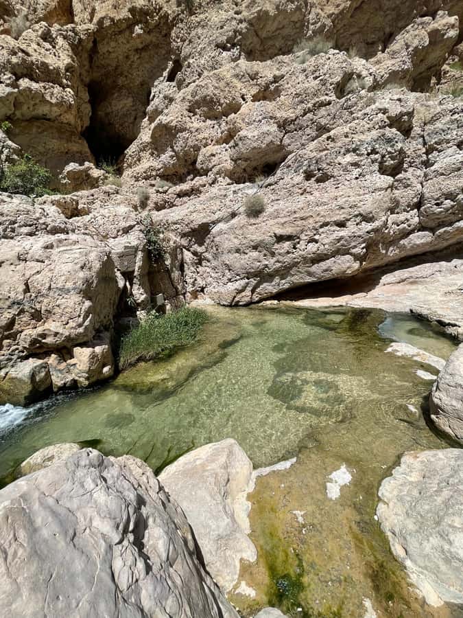 Muscat: Wadi Shab, Romantic Cave and Sinkhole Full-day Trip - Bimmah Sinkhole after the wadi