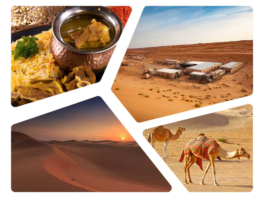 Muscat: Wahiba Sands Desert Sunset Tour with Dinner - Omani Dinner at the Desert Camp