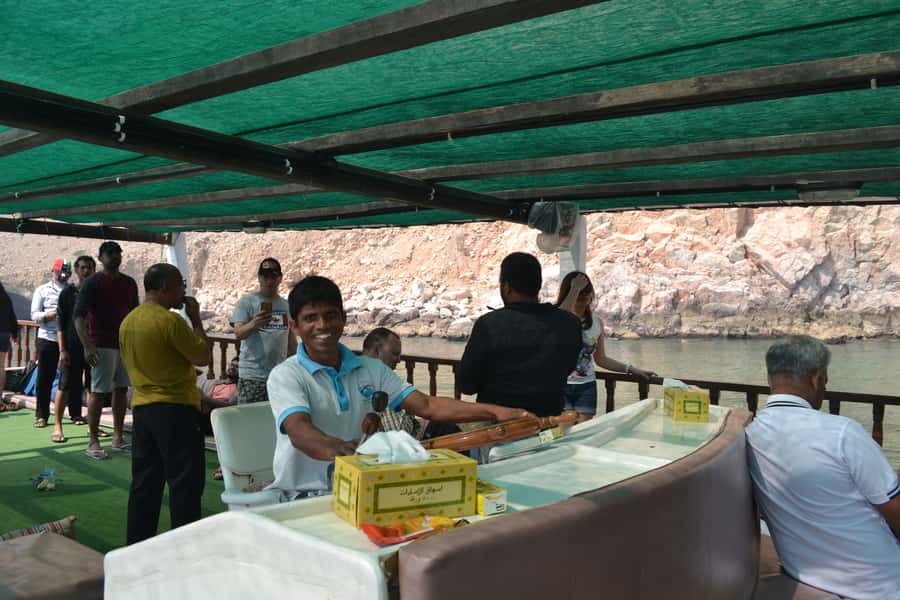 Mystic Musandam Full-Day Sea Safari - Swimming and snorkeling in the Gulf of Oman
