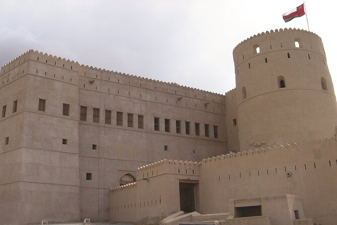 Nizwa Full Day Tour from Muscat with JABREEN fort - Bahla Fort from the outside