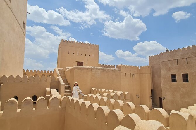 Private 2 - Days Jebel Akhdar Overnight Camping Tours - Wadi Bani Habib, steps, orchards, and abandoned homes