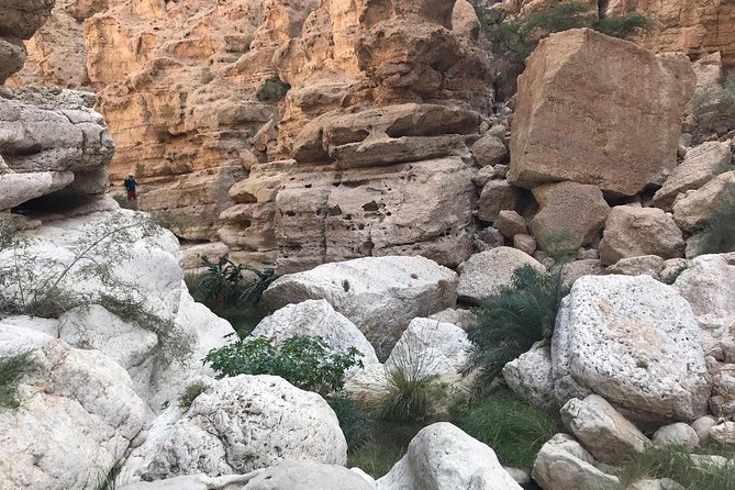 Private Day Trip to Wadi Shab & Bimmah Sinkhole Price Up To 5 Persons - Heat and footwear deserve serious planning