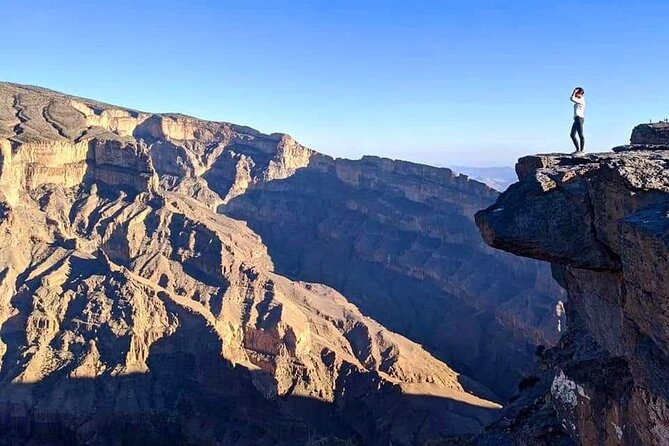 Private Full Day Guided Balcony Walk Hiking to Jebel Shams - The Grand Canyon viewpoint before the hike