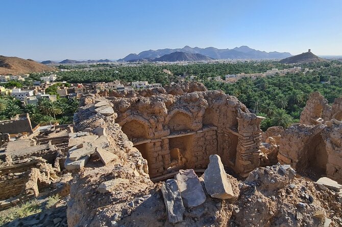 Private Full-Day Jebel Akhdar-Al Suwjara Village Tour - Diana’s Viewpoint and the high valley scenery
